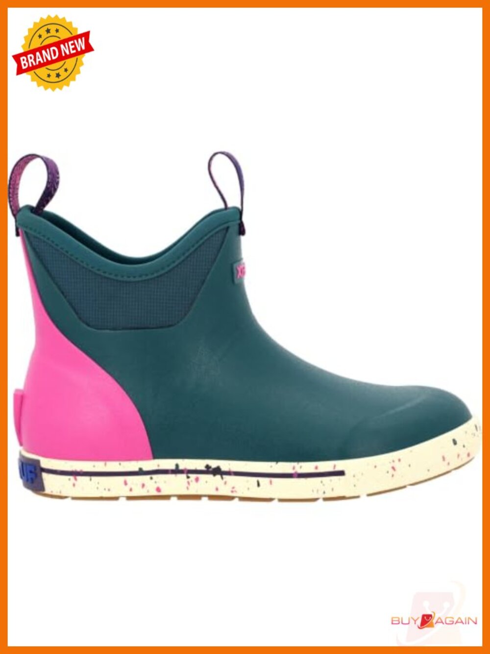 Waterproof Rubber Ankle Boot - Slip-Resistant Camping Footwear